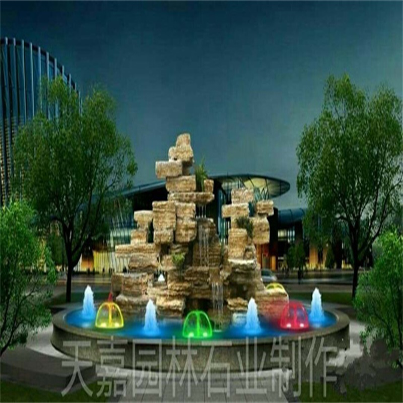 鹰潭水幕墙喷泉设计